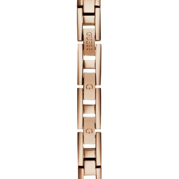 Guess Rose Gold-Tone Cutout Bracelet Analog Watch - Picture 3 of 13